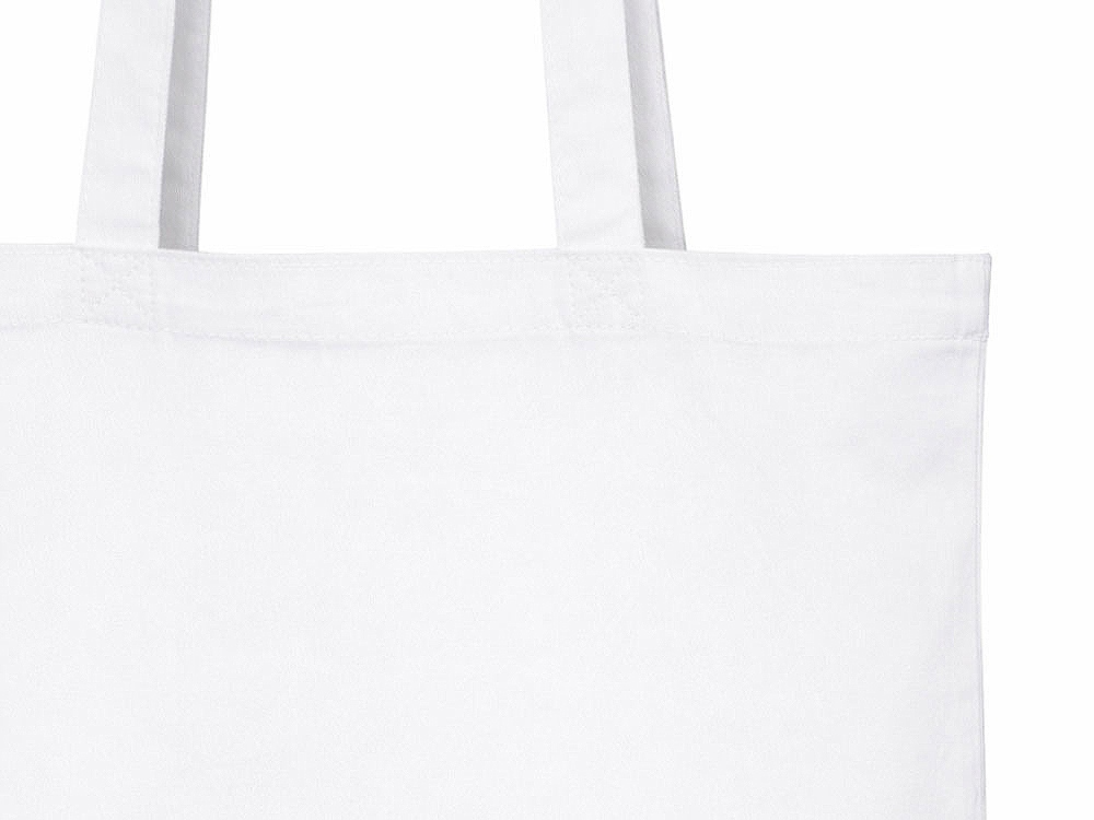 Сумка Твил из хлопка, 210 г/м2, белый Сумка Твил из хлопка, 210 г/м2, белый