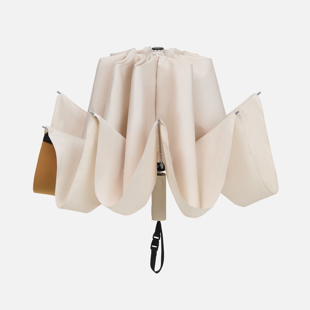 Зонт обратного сложения Easyroll, бежевый