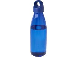 Bergen бутылка для воды объемом 800 мл из переработанной пластмассы, ярко-синий