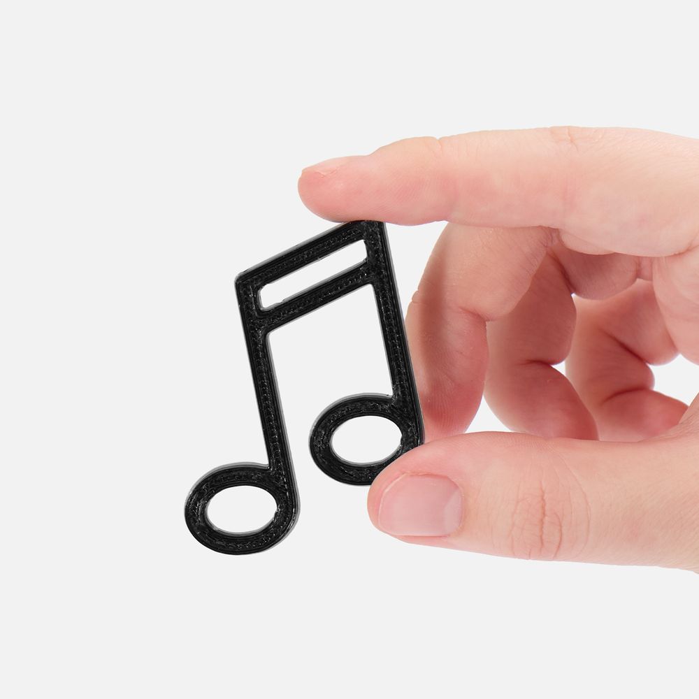 Подвеска Industry, 3D-печать на заказ, ноты