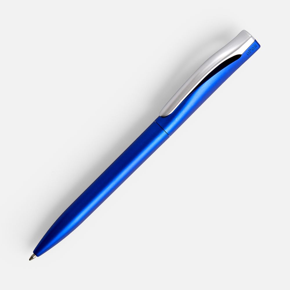 Ручка шариковая Pin Silver, синий металлик