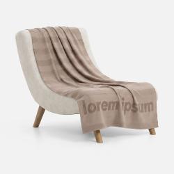 Плед на заказ Pleat Grand Plus, L, полушерсть