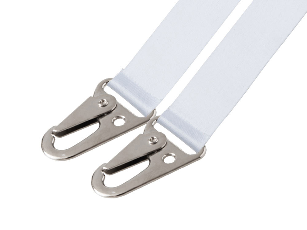 Ланъярд 2,5 см под сублимацию с 2-мя большими карабинами