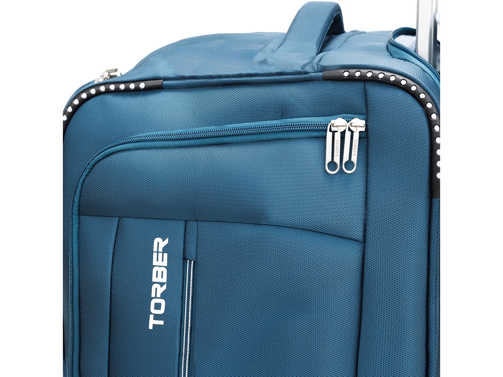 Сумка на колесах TORBER ВИВИ, синий, полиэстер, 69 х 30 х 32 см, 56 л Сумка на колесах TORBER ВИВИ, синий, полиэстер, 69 х 30 х 32 см, 56 л