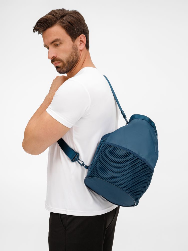 Спортивная сумка-мешок Verkko, темно-синяя Спортивная сумка-мешок Verkko, темно-синяя