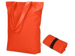 Сумка Fixy из переработанного хлопка с фиксирующей эластичной лентой, красный