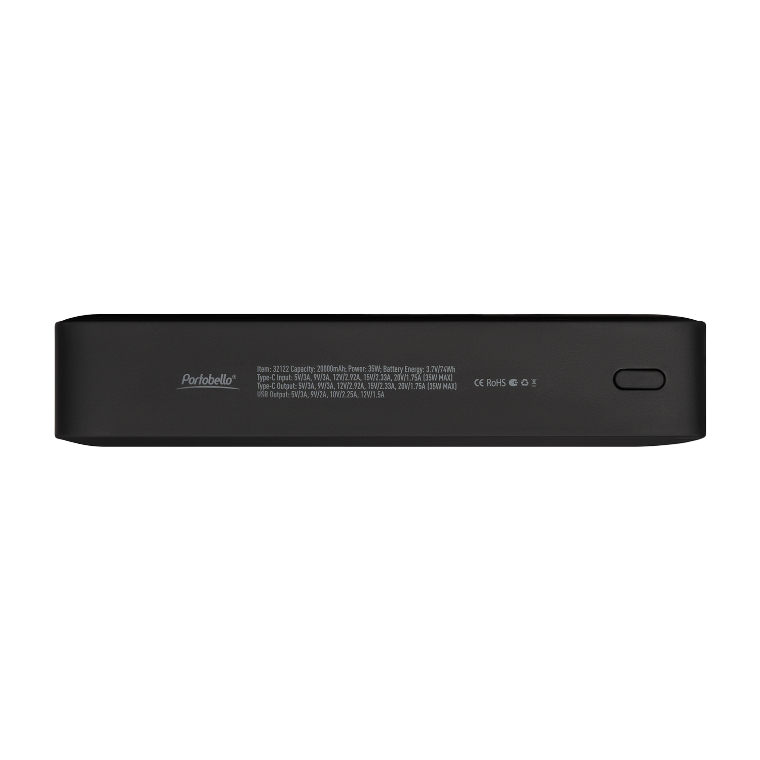 Внешний аккумулятор с подсветкой Анкор Плюс PD (Ancor PD Plus) 20000 mAh, черный Внешний аккумулятор с подсветкой Анкор Плюс PD (Ancor PD Plus) 20000 mAh, черный