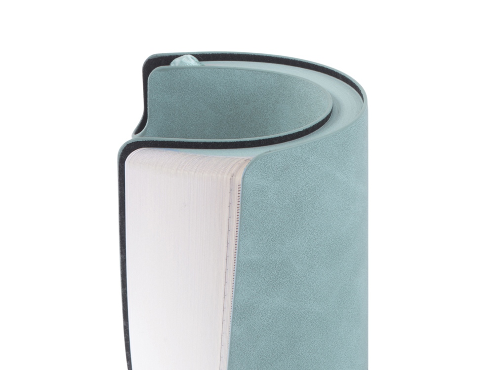 Блокнот А5 Notepeno Max, 96 листов 80 гр/м2 белой FSC бумаги, цвет морской волны