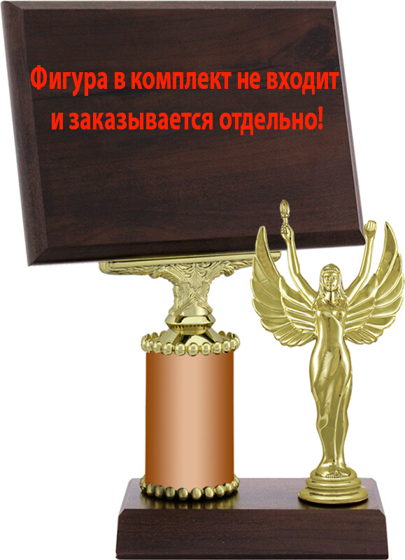 Награда с плакеткой (без фигуры) под бронзу