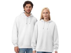 Толстовка с капюшоном Lisbon унисекс, белый