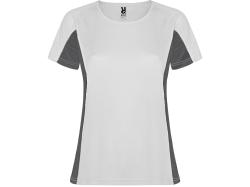 Футболка Shanghai женская, белый/графитовый