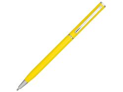 Ручка металлическая шариковая Slim, желтый