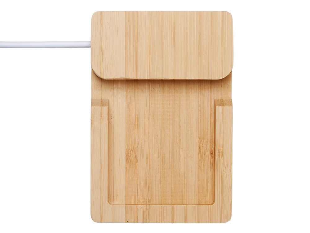 USB хаб Memo, 2*USB, 2*Type C, бамбук USB хаб Memo, 2*USB, 2*Type C, бамбук