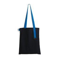 Шоппер Superbag black (чёрный с голубым) Шоппер Superbag black (чёрный с голубым)