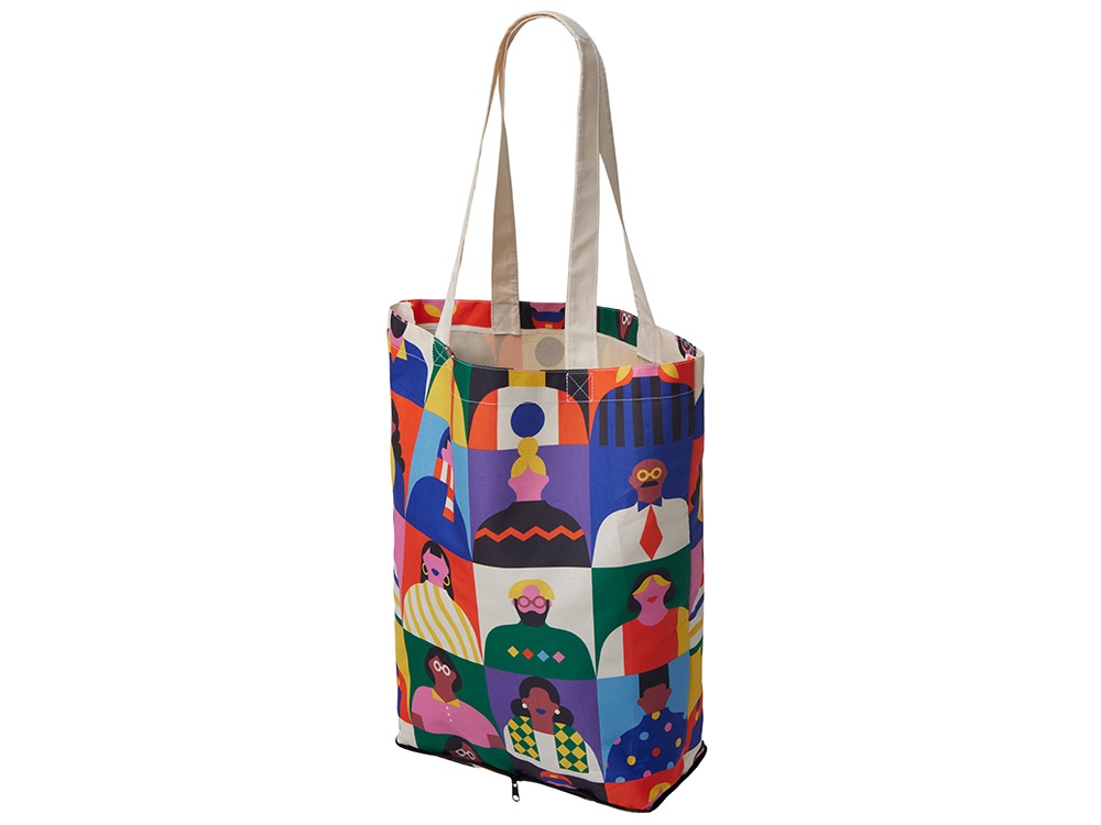 Складная сумка для шопинга с возможностью полноцветной печати