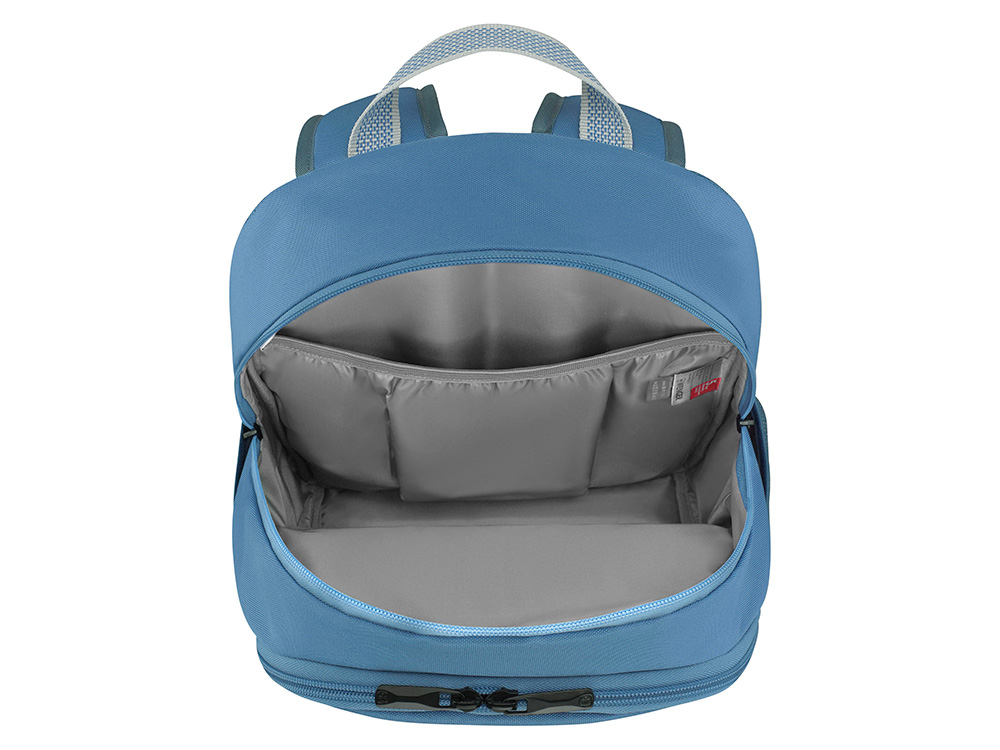 Рюкзак WENGER Tyon 15.6, голубой, переработанный ПЭТ/Полиэстер, 32х18х48 см, 23 л.