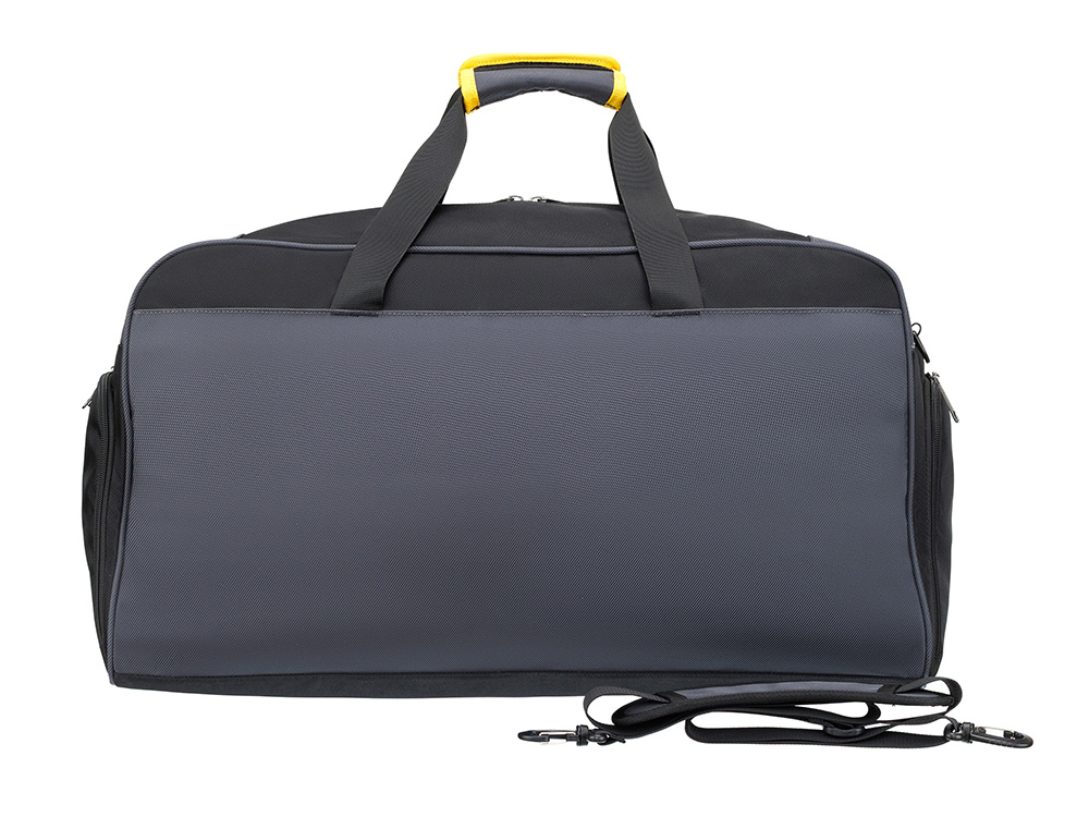 Сумка спортивная TORBER, серый, полиэстер, 57 х 28 х 30 см