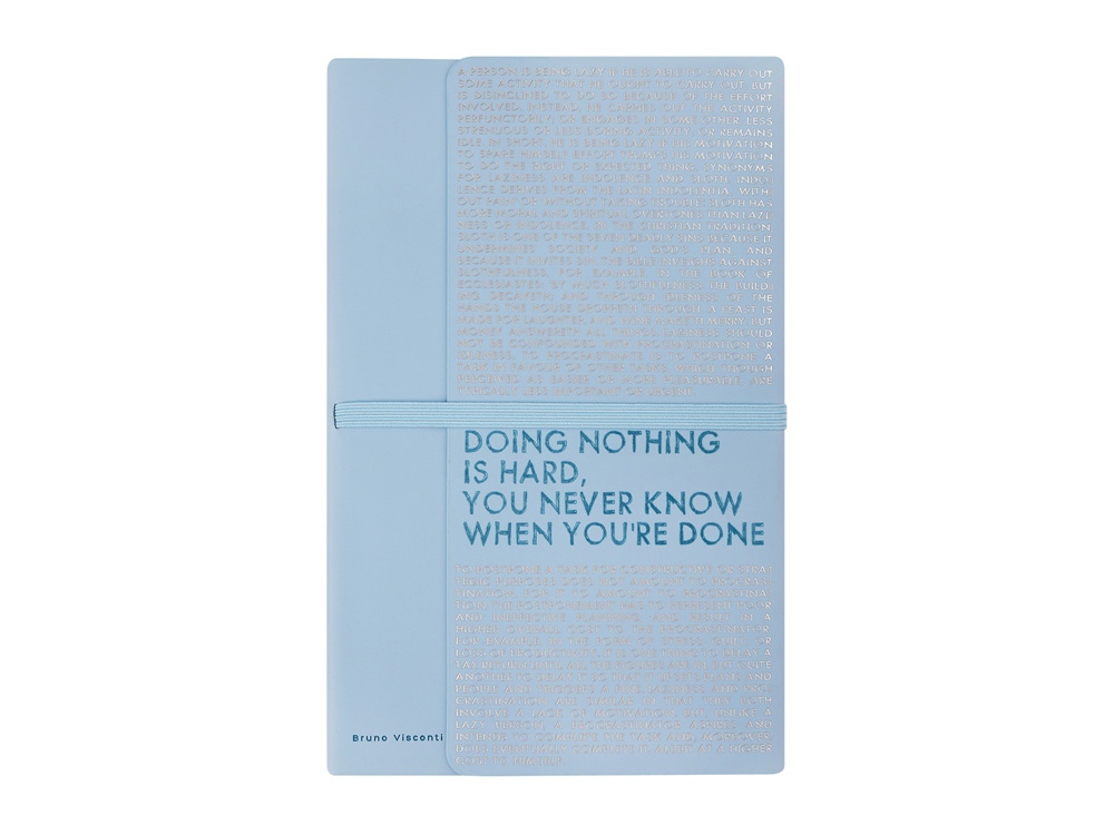 Ежедневник недатированный А5 Bilbao, зефирный сиреневый