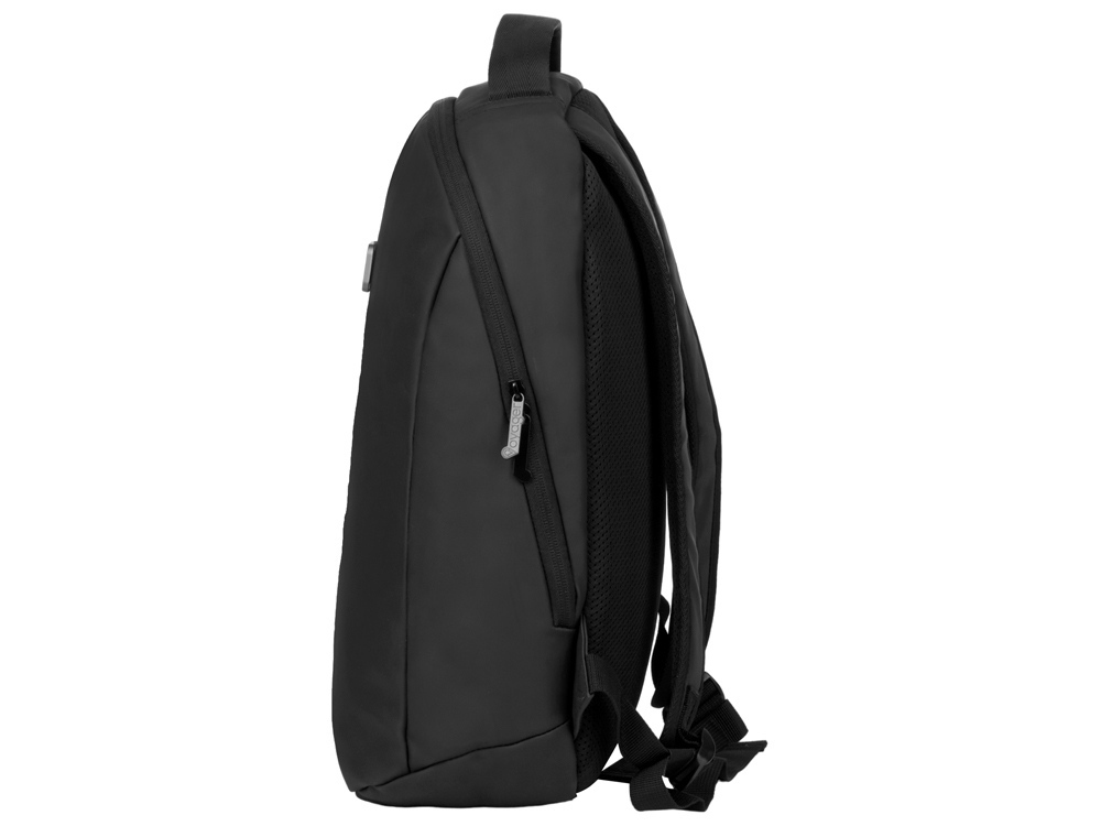 Рюкзак Sofit для ноутбука из экокожи, черный Рюкзак Sofit для ноутбука из экокожи, черный