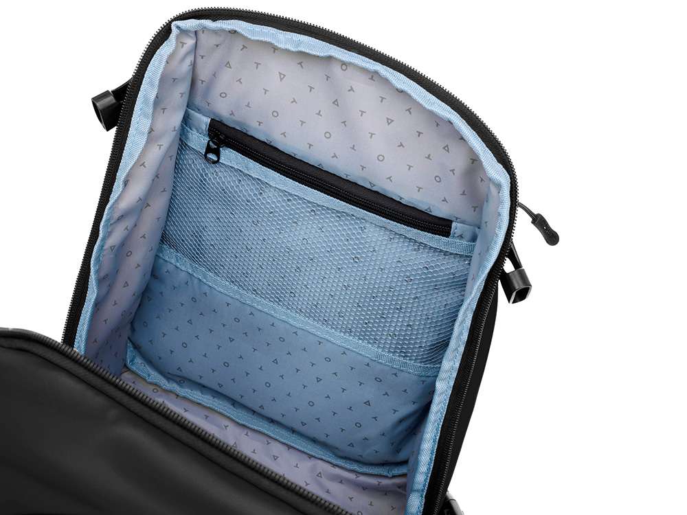 Рюкзак TORBER Mobi, черный, полиэстер 900D с PU покрытием, 45 х 32 х 20 см