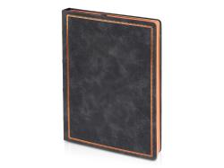 Ежедневник недатированный А4 Royal, черный с бронзовым срезом