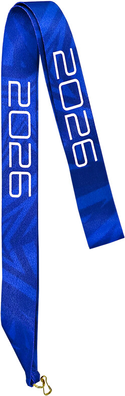 Лента для медали 2026 (синяя)