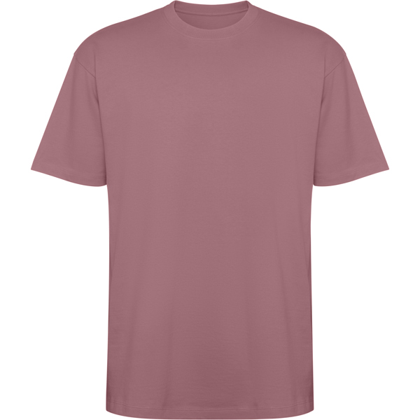 Футболка оверсайз BULL, БЛЕДНО-КРАСНЫЙ L