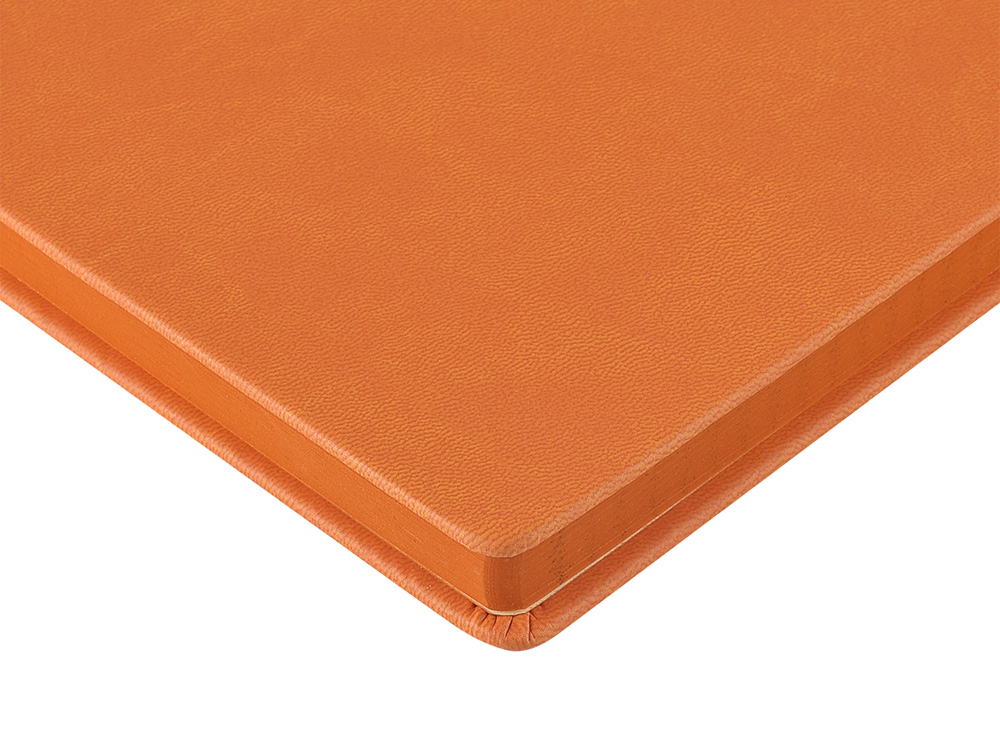 Ежедневник А5 Megapolis Color New soft-touch, оранжевый