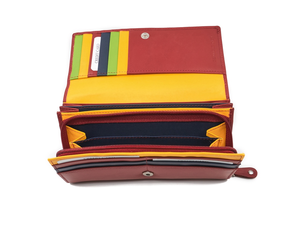 Кошелек женский Beverly Hills Polo Club, красный