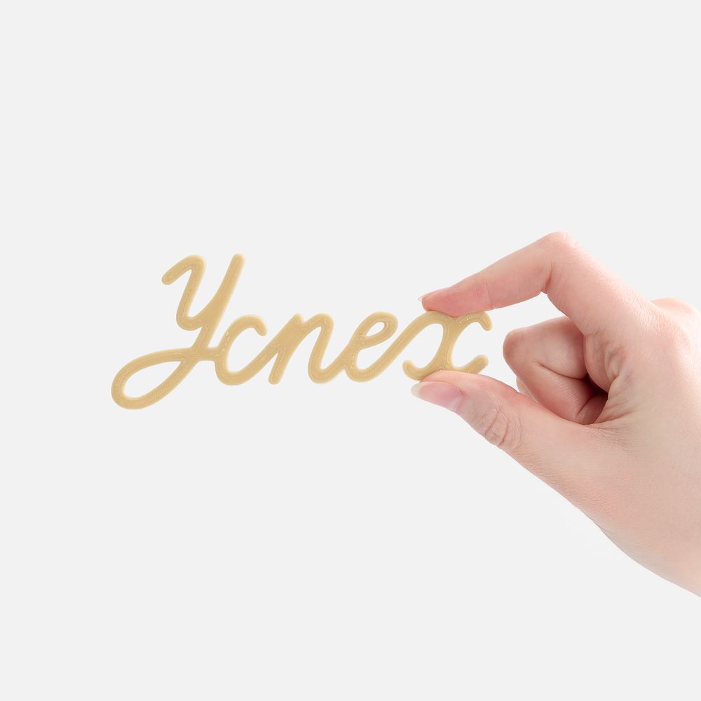 Подвеска Word, 3D-печать на заказ, успех