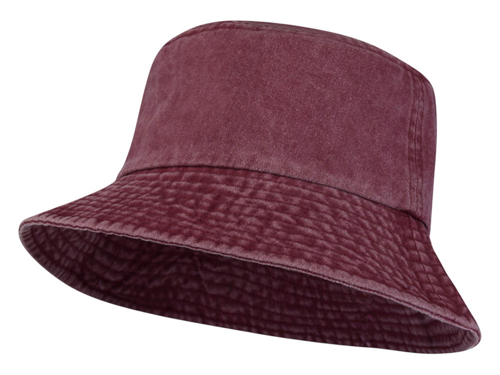 Панама Mitica стираная - Бургунди