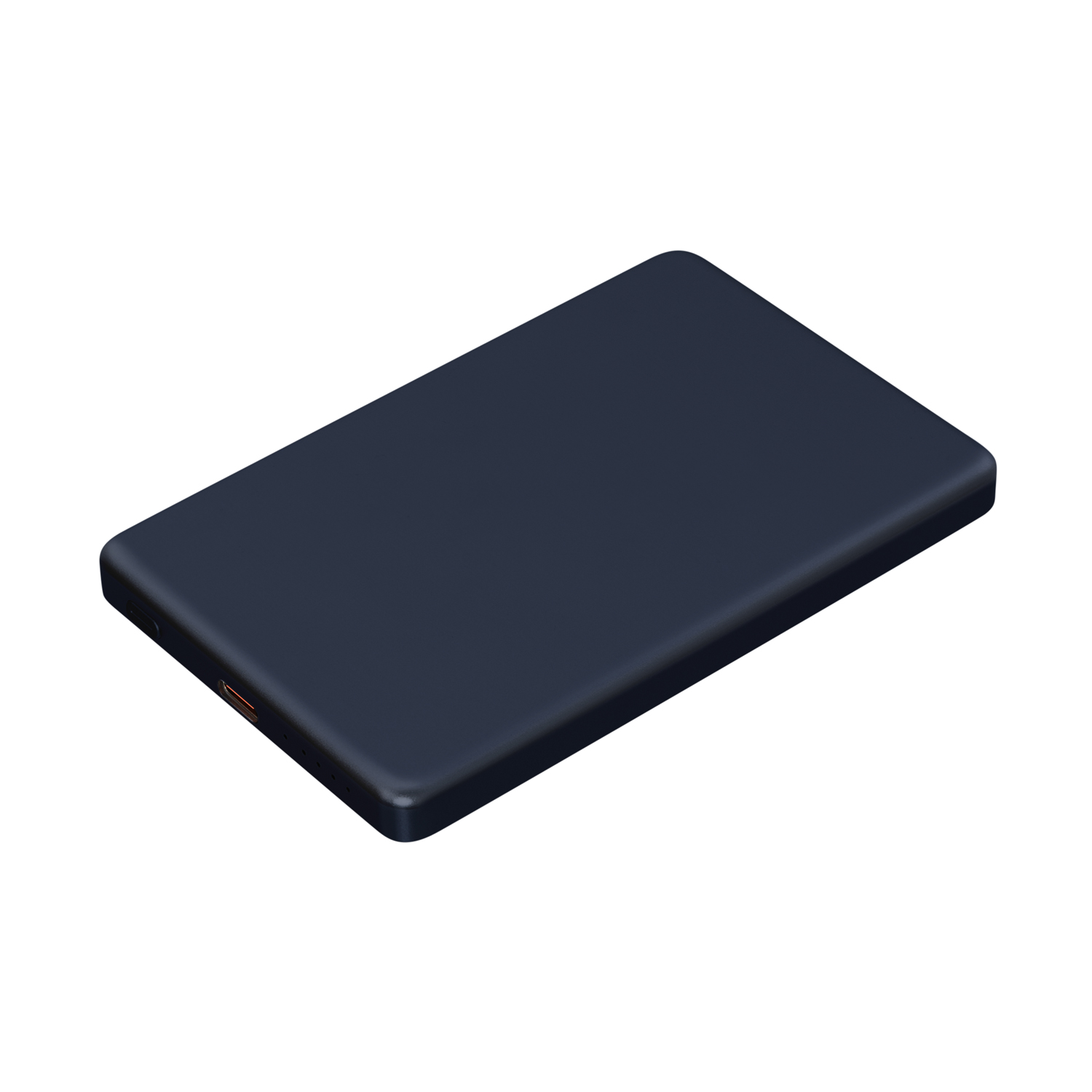 Внешний аккумулятор Атлантис (Atlantis) PD 5000mAh с функцией беспроводной зарядки 15W, синий Внешний аккумулятор Атлантис (Atlantis) PD 5000mAh с функцией беспроводной зарядки 15W, синий