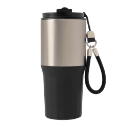 Термокружка вакуумная Авеню (Avenue), черная