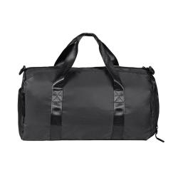 Сумка спортивная "Gym"; чёрная; 45х21х20 см; полиэстер
