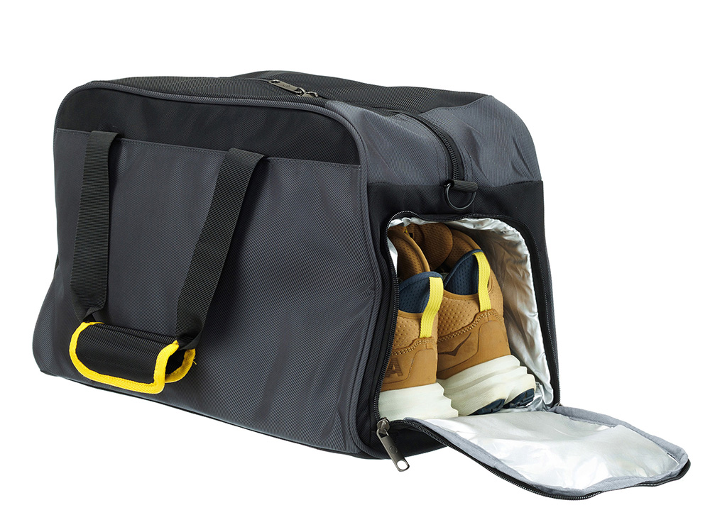 Сумка спортивная TORBER, серый, полиэстер, 48 х 24 х 30 см Сумка спортивная TORBER, серый, полиэстер, 48 х 24 х 30 см