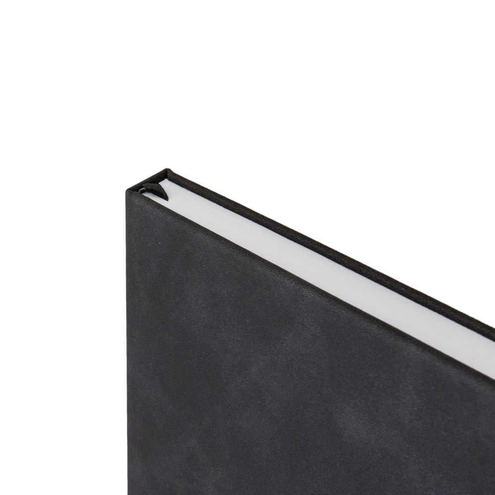 Ежедневник Horizon, недатированный, серый с черным