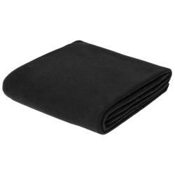 Флисовый плед Warm&Peace XL, черный Флисовый плед Warm&Peace XL, черный