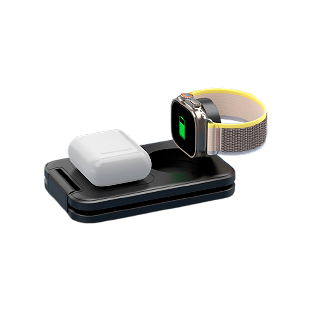 Складная беспроводная (15W) зарядная станция "Slap" с MagSafe Складная беспроводная (15W) зарядная станция "Slap" с MagSafe