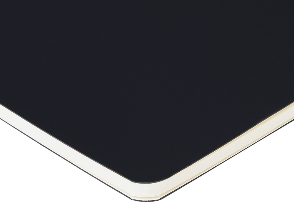 Скетчбук Sketch & Art в мягком переплете 147х210 мм, 32 л. бежевой бумаги 100 г/м2, черный