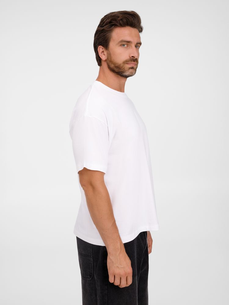 Футболка оверсайз унисекс Legacy, светло-бежевая (неокрашенная)