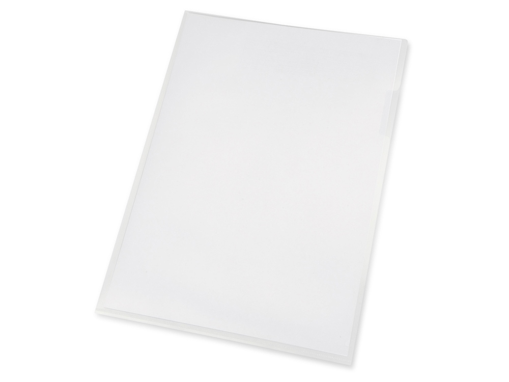 Папка- уголок, для формата А4, плотность 180 мкм, прозрачный матовый Папка- уголок, для формата А4, плотность 180 мкм, прозрачный матовый