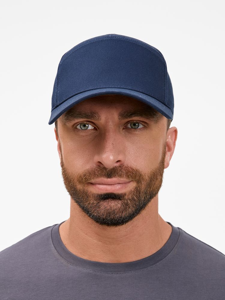 Бейсболка Settaro, темно-синяя Бейсболка Settaro, темно-синяя