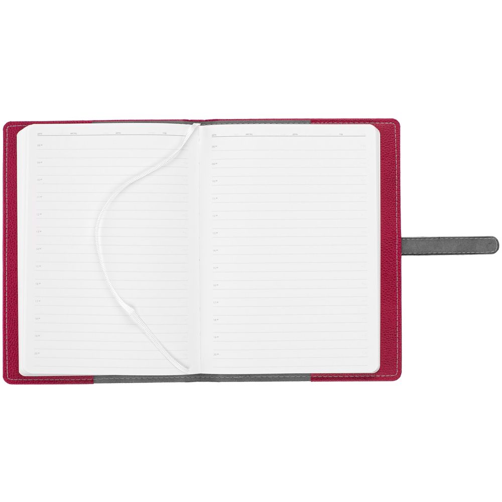 Ежедневник Cortex, недатированный, малиновый