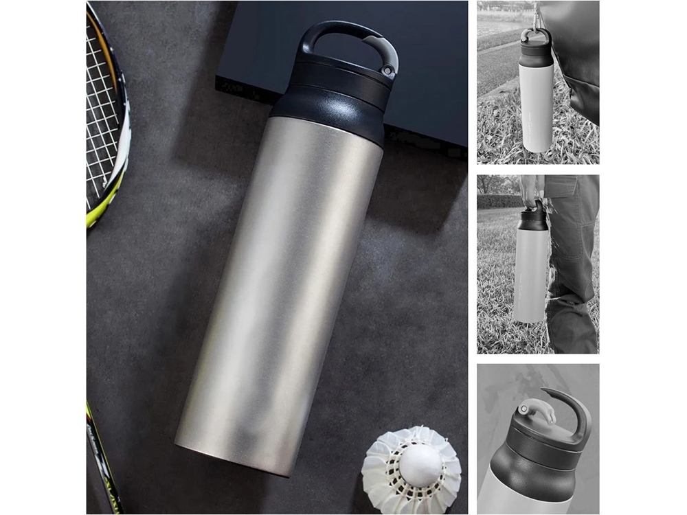 Термокружка из нерж. стали тм THERMOcafe TCSB-800SY (GY) 0,8L