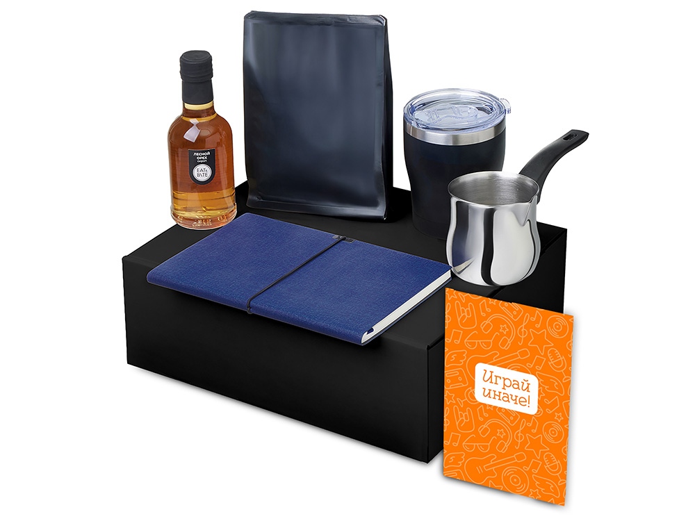 Подарочный набор Re:y. Routine с туркой, термокружкой и кофе Подарочный набор Re:y. Routine с туркой, термокружкой и кофе