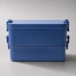 Ланч-бокс КАДИ пластиковый, 2,3 л., синий нейви