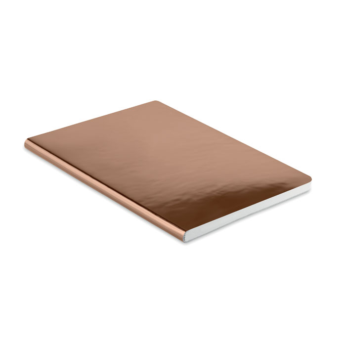 Блокнот с блестящей обложкой
