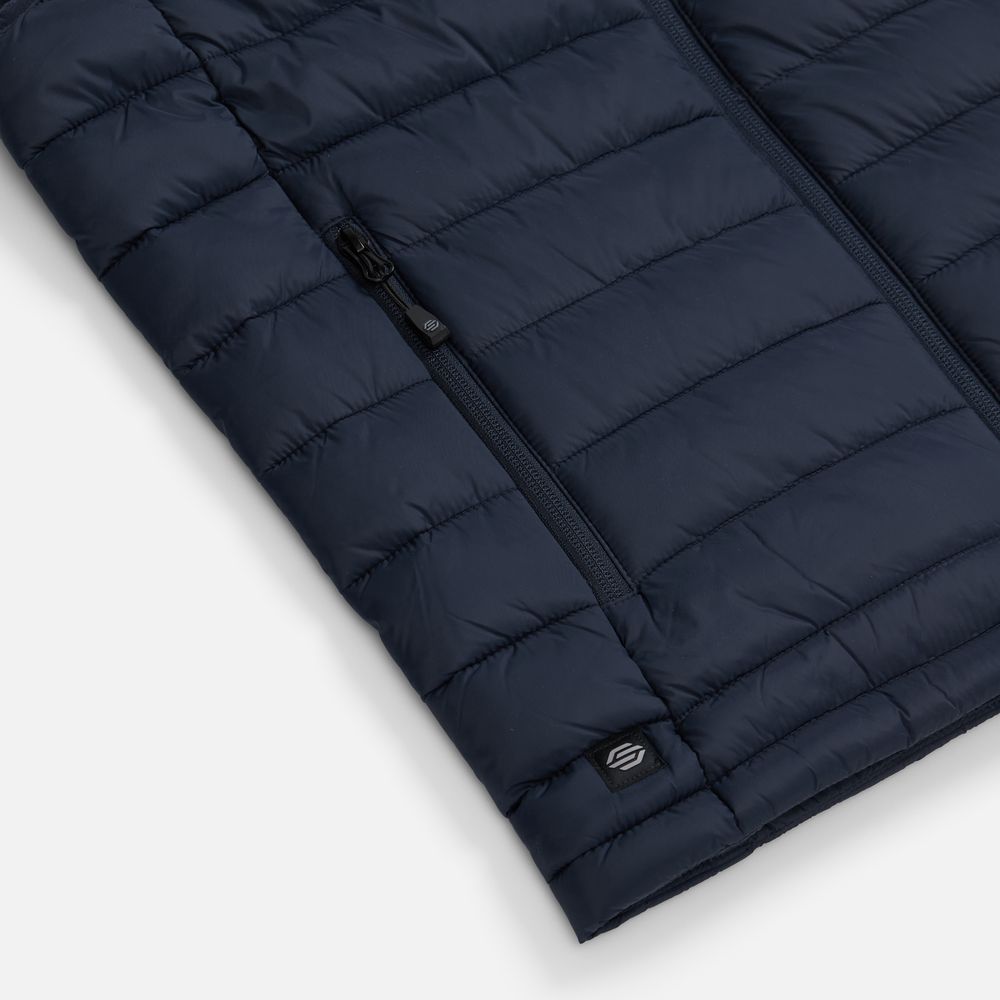 Жилет компактный мужской Stavanger, темно-синий с серым (navy)