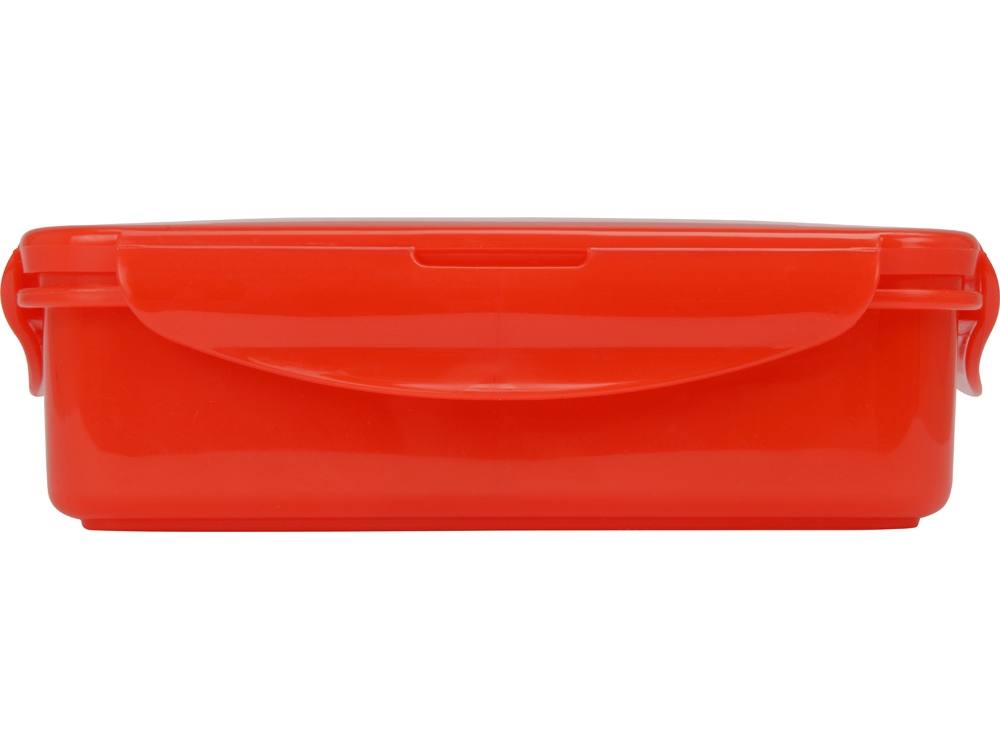 Герметичный ланч-бокс Foody с двумя секциями, 650мл, красный