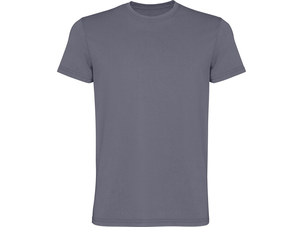 Футболка Corgi мужская, серо-голубой выстиранный